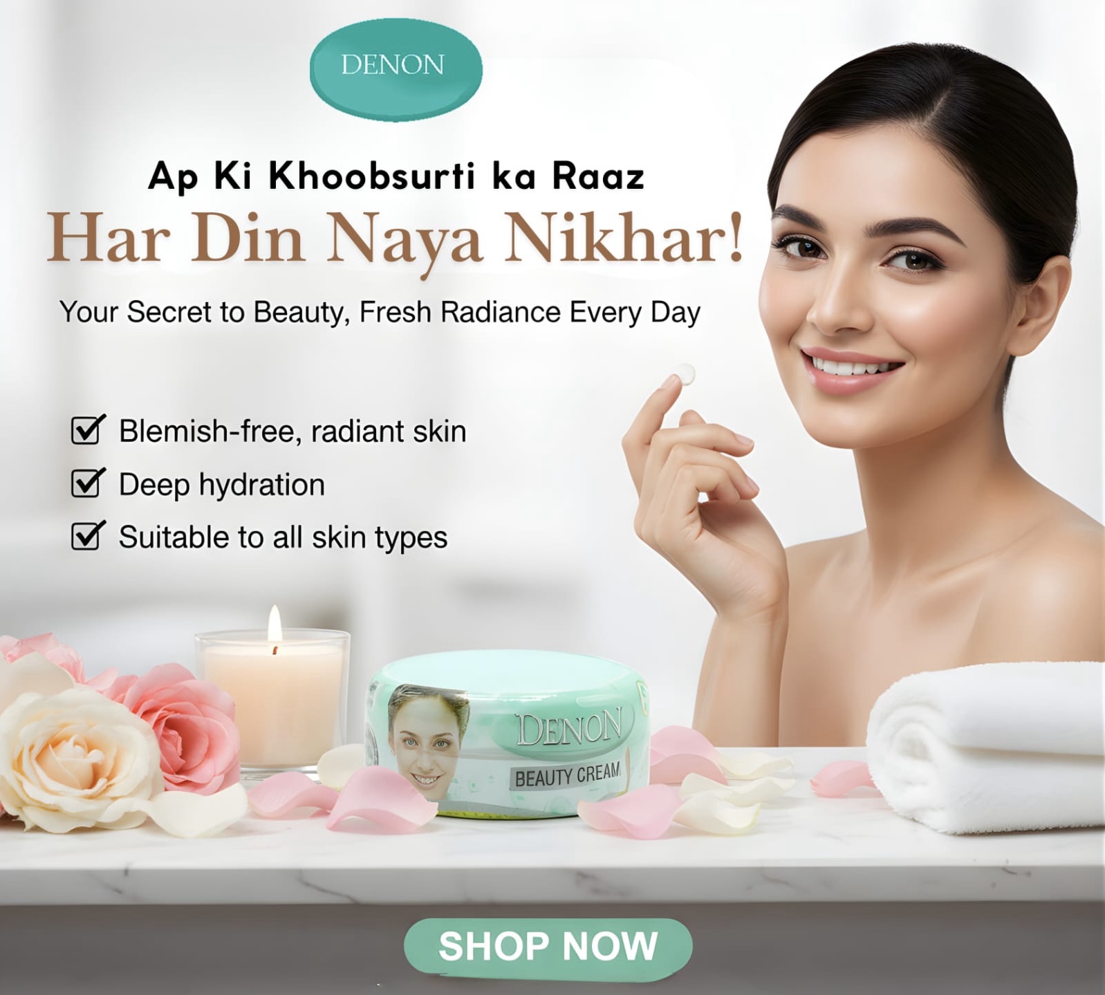 DENON Special Beauty Cream – Deep Hydration & Anti-Aging Skin Care - Image 5